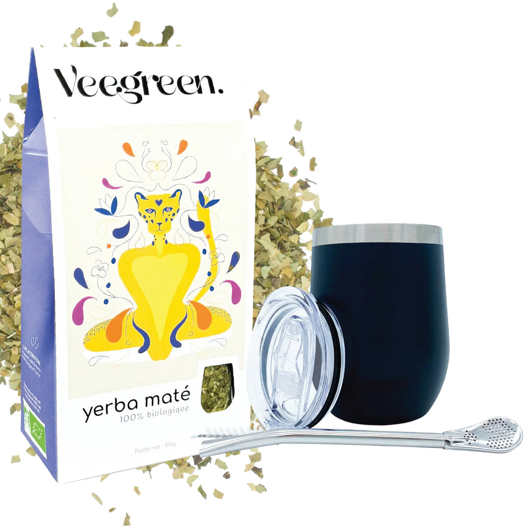 Yerba Maté Bio Kit Coffret Noir
