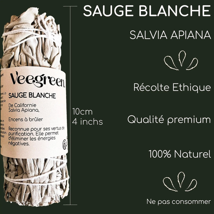 Coffret sauge blanche purification Veegreen