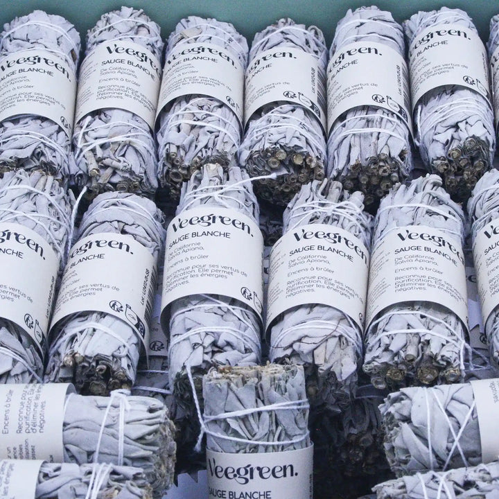 60 Sauge Blanche encens purificateur à brûler 