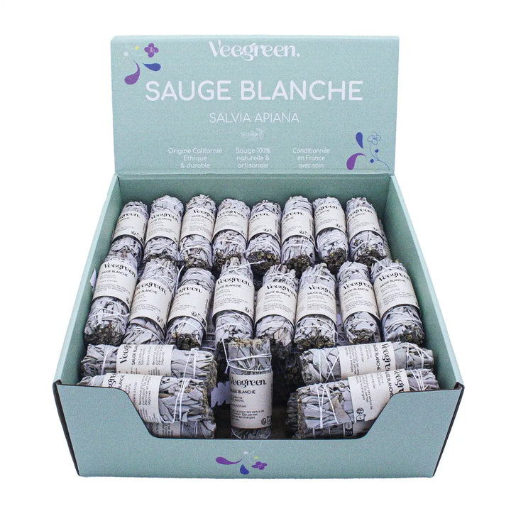 60 pièces de Sauge blanche naturelle à brûler