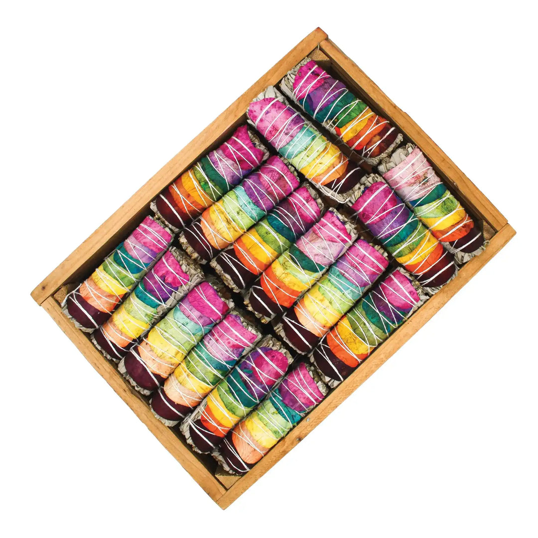 Vrac Sauge Blanche pétales 7 chakras à brûler