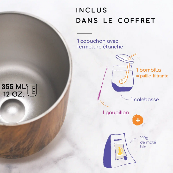 Yerba Mate Bio Kit Coffret 